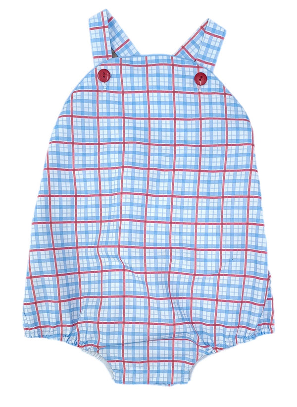 Patriotic Plaid Louie Bubble