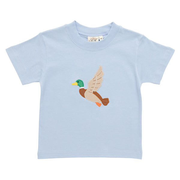 Flying Mallard Shirt- Sky Blue