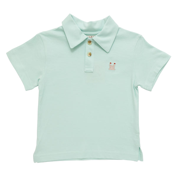 Sand Castle Embroidery Polo