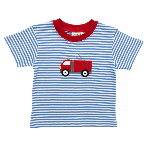 Tilted Ladder Firetruck Shirt