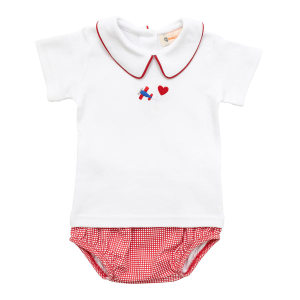 Airplane of Love Peter Pan Diaper Set