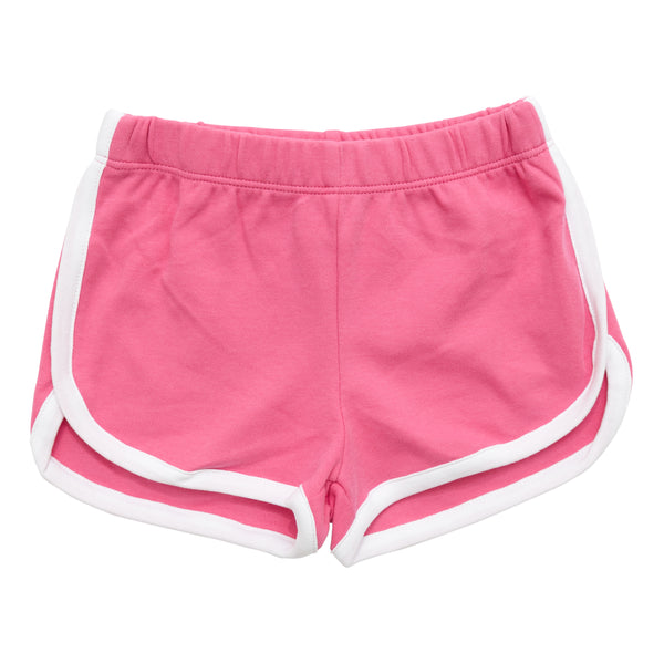 Track Shorts- Hot Pink