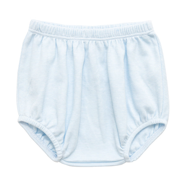 Baby Blue Stripe Diaper Cover