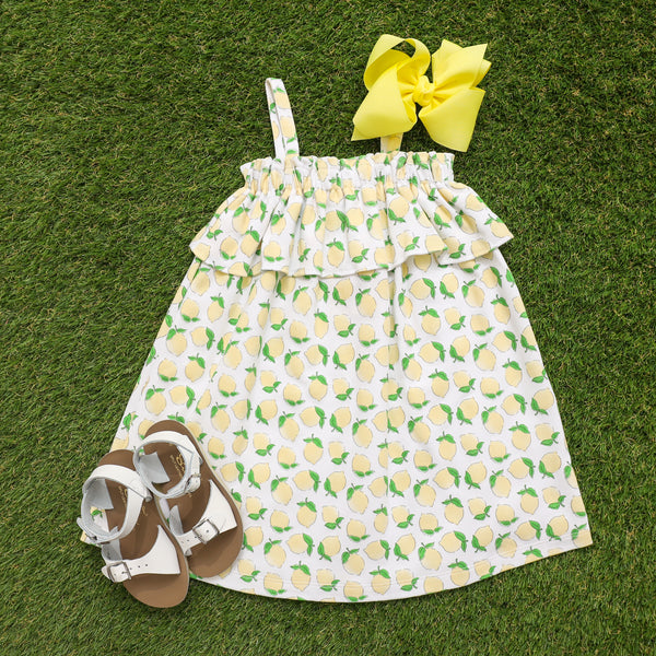 Lemon Print Dress