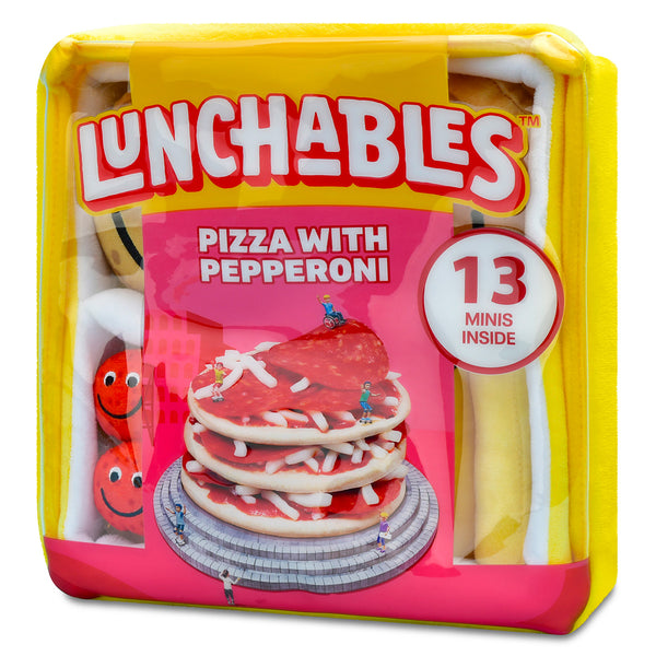 Lunchables Pizza Packaging Plush