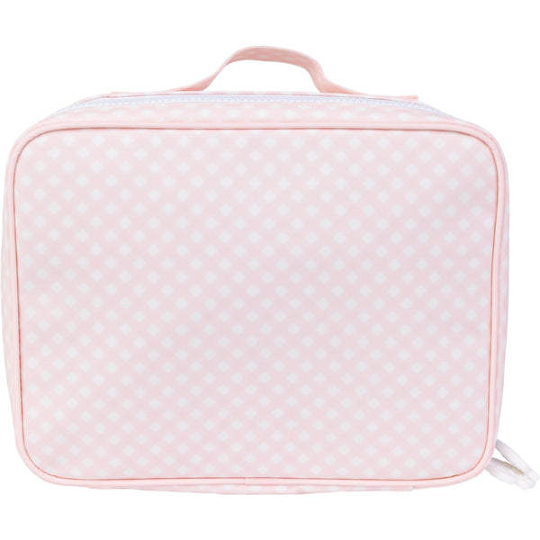 Pink Gingham Lunchbox