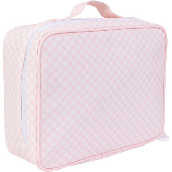 Pink Gingham Lunchbox