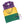 Mardi Gras Colorblock Vest