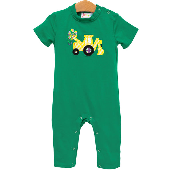 Mardi Gras Construction Romper