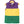 Mardi Gras Colorblock Vest