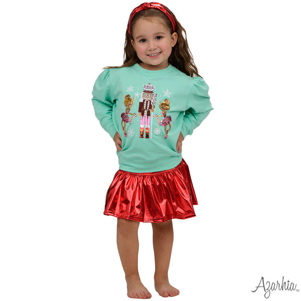 Holly Sweatshirt- Sequin NutCracker Ballerinas