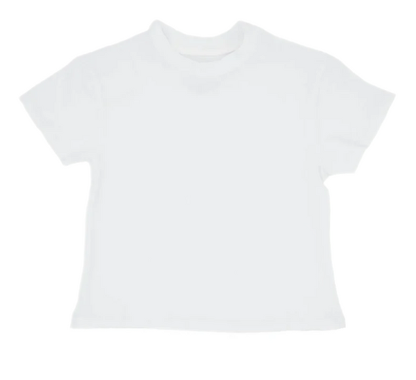 Boxy T- Solid White