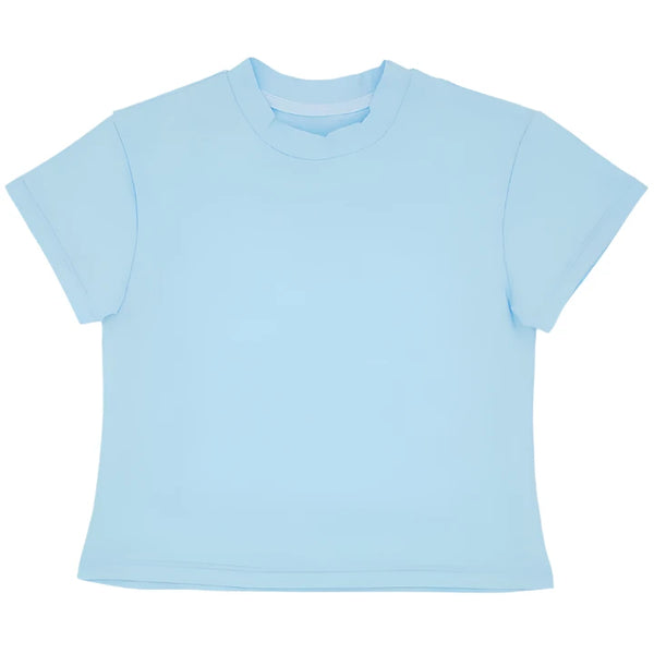 Boxy T- Solid Light Blue