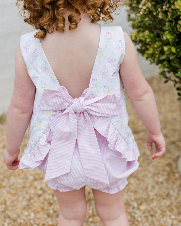 Bouquets and Bows Mae Bloomer/Banded Short Set