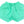 Mint Butterfly Shorts