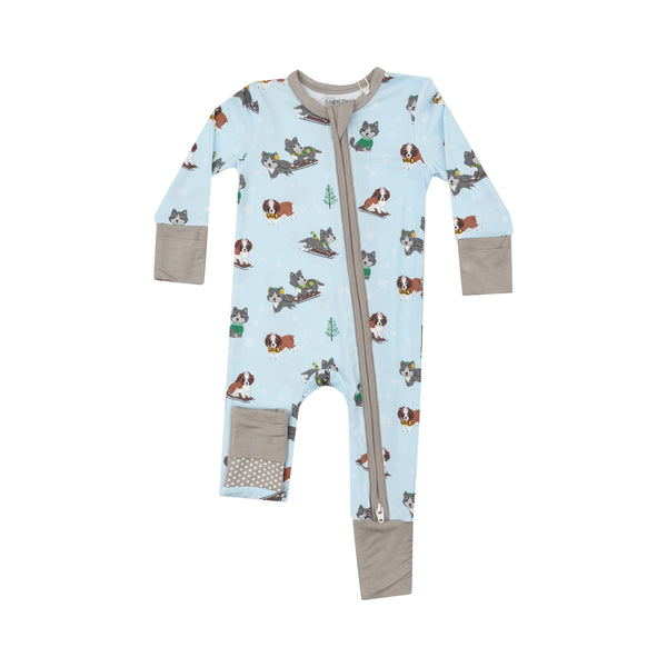 Mush Puppies- 2 Way Zipper Romper