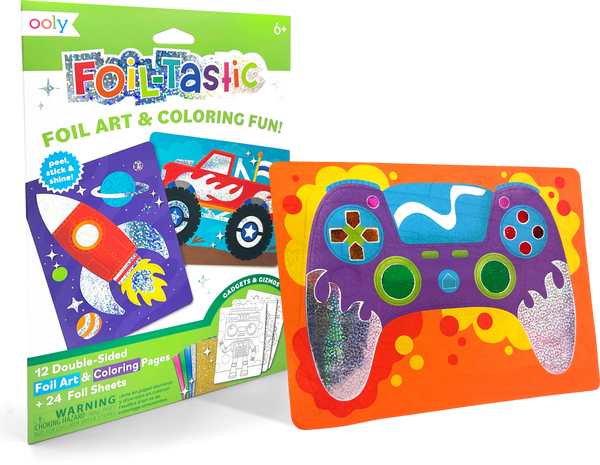 Foil-tastic Foil Art & Coloring Set - Gadgets & Gizmos