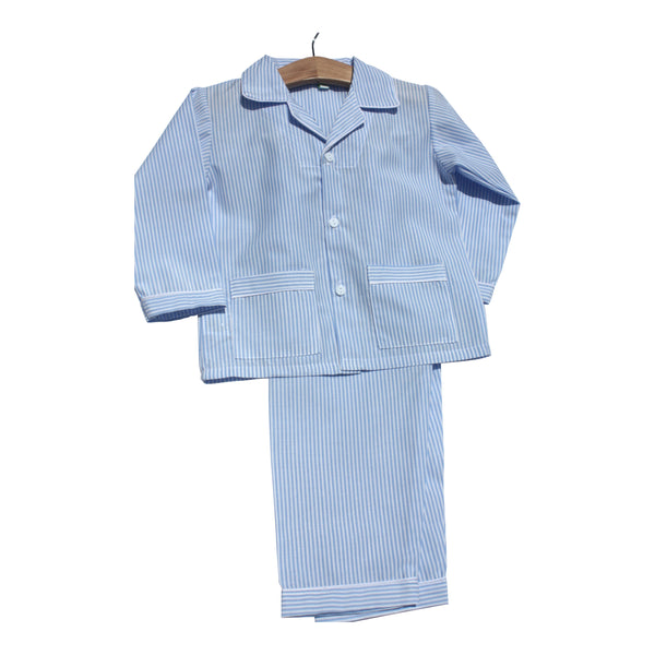 Blue Stripe Pajamas