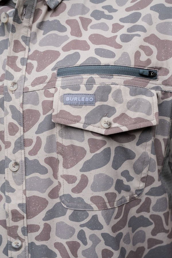 Performance Outdoor Shirt- Classic Deer Camo