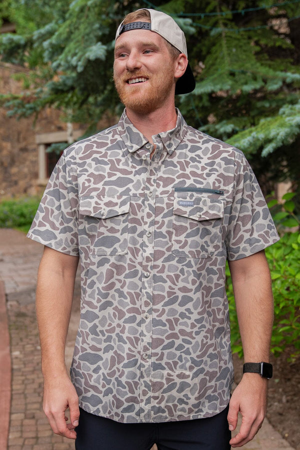 Performance Outdoor Shirt- Classic Deer Camo