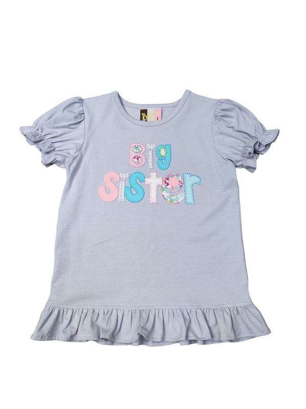 Big Sister Ruffle T-Shirt