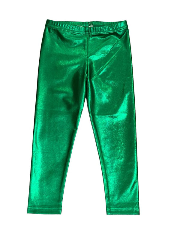 Metallic Green Legging