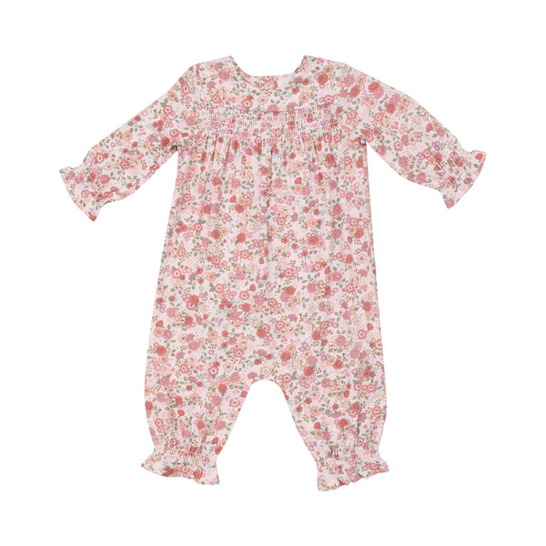 Pretty Calico- Smocked Romper