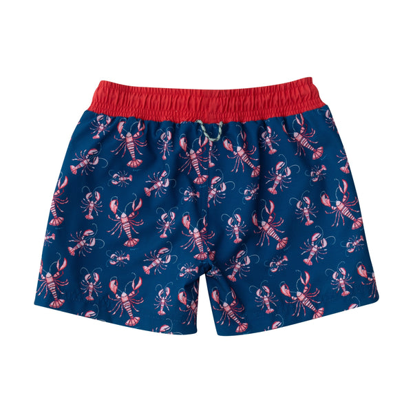 Boogie Board Swim Trunk- Lobster Print