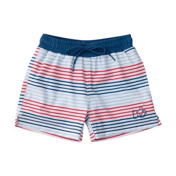 Boogie Board Swim Trunk- Americana Stripe