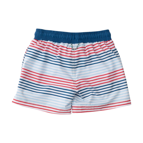 Boogie Board Swim Trunk- Americana Stripe