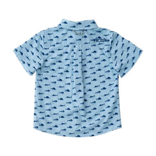 Fishing Shirt- Clear Sky Fish Print