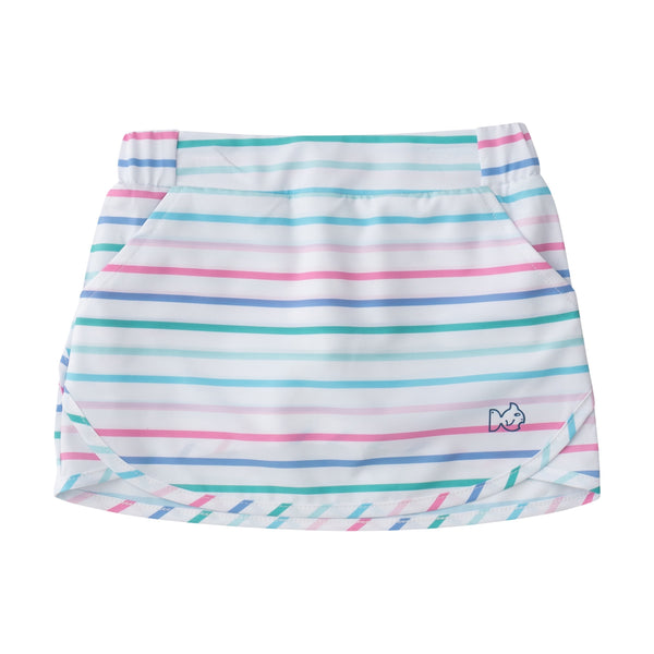 Carolina Catch Skort- Multi Stripe