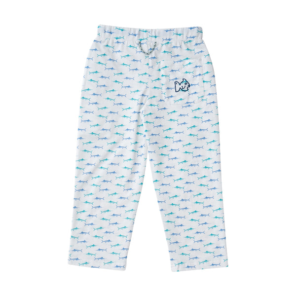 Lounge Life Pant- Fish Print