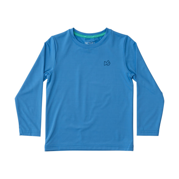 Pro Performance Fishing T-shirt- Marina Blue