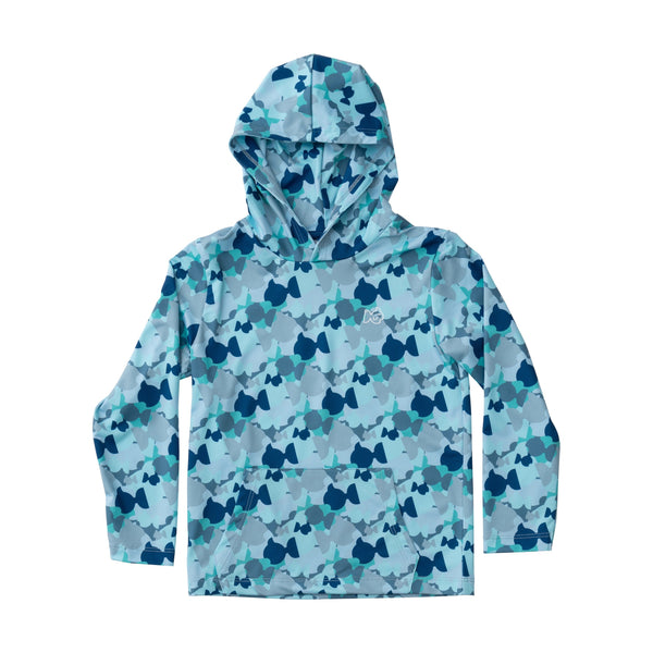 Pro Performance Hoodie T-shirt- PRODOH Fish Camo