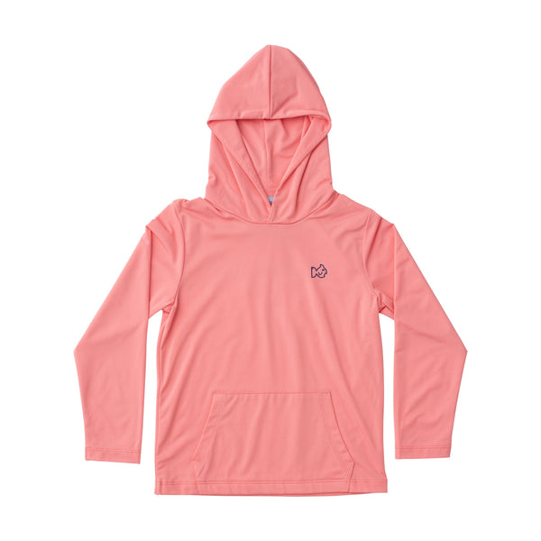 Pro Performance Hoodie T-shirt- Flamingo Pink