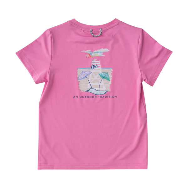 Pro Performance Fishing T-Shirt- Fuchsia Pink