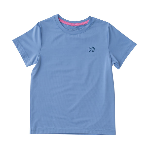 Pro Performance Fishing T-Shirt- Coastline Blue