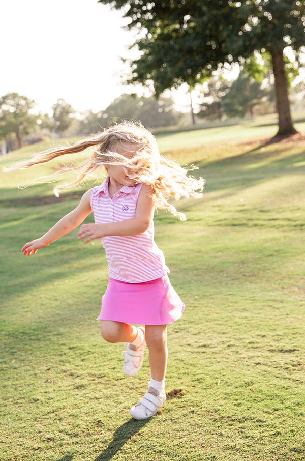 Tennis Twirl Skort- Fuchsia Pink