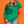 Emerald Green Oversized Rhinestone Bow Sweatshirt- (Women's)