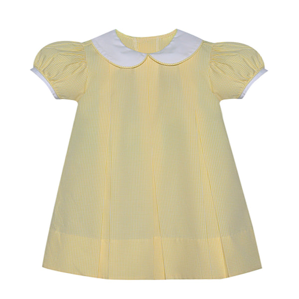 Reese Dress- Yellow Gingham