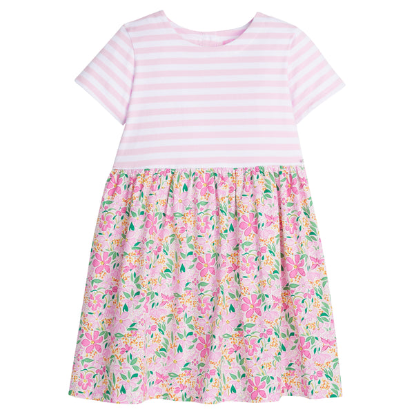 Rosie Dress- Frangipani Pink