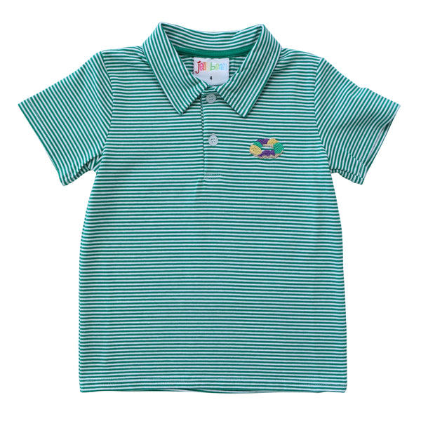 King Cake Embroidery Polo