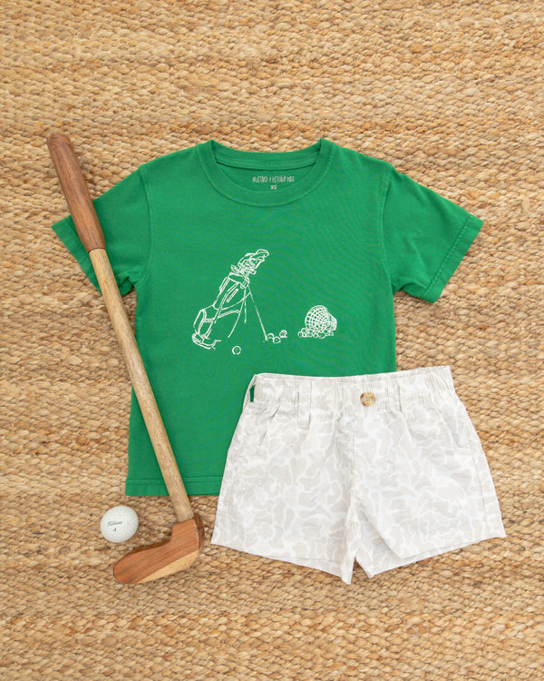 Green Golf Bag T-Shirt