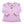 Crochet Santa Peter Pan Shirt- Pink