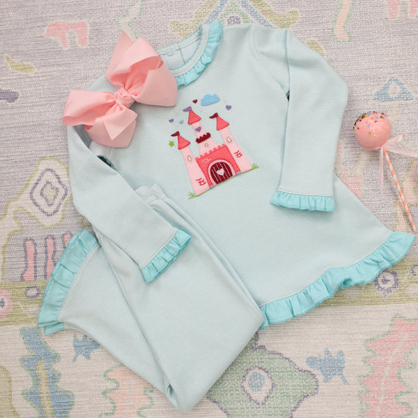 Castle Ruffle Pants Set