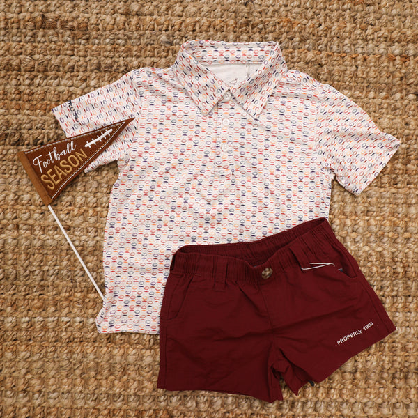 Mallard Short- Maroon