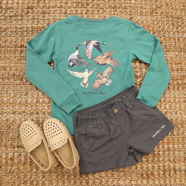 Mallard Short- Charcoal