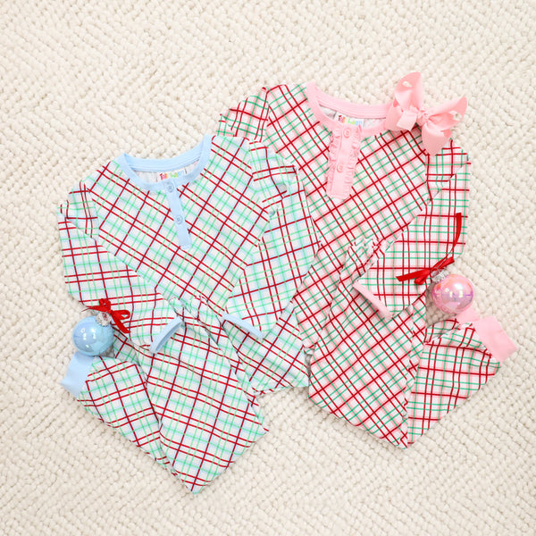 Merry & Bright Christmas Plaid Set