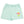 Picot Trim Flower Shorts- Jade